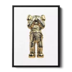 ASTRO-KAWS-GOLD-STRAIGHT-CANVAS-3X4