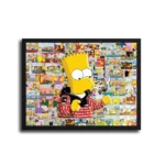 BART-SMOKING-STRAIGHT-CANVAS-4X3