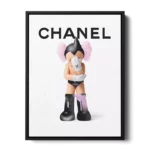 CHAnel-kaws-STRAIGHT-CANVAS-3X4