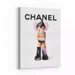 CHAnel-kaws-STRAIGHT-CANVAS-3X4