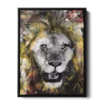 Golden-King-of-the-Jungle-3×4-STRAIGHT-CANVAS-3X4