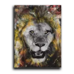 Golden-King-of-the-Jungle-3×4-STRAIGHT-CANVAS-3X4