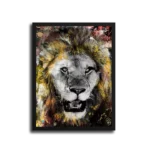 Golden-King-of-the-Jungle-3×4-STRAIGHT-CANVAS-3X4