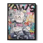 KAWS-KING-STRAIGHT-CANVAS-3X4