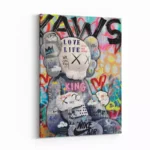 KAWS-KING-STRAIGHT-CANVAS-3X4