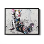 KAWS-SITTING-SPLASH-STRAIGHT-CANVAS-4X3