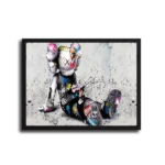 KAWS-SITTING-SPLASH-STRAIGHT-CANVAS-4X3