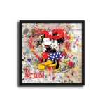 MICKEY-MINIE-RED-HEART-STRAIGHT-CANVAS-1X1