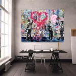 Love-is-the-Answer-4×3-STRAIGHT-CANVAS-4X3