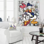 Duck-Love-3×4-STRAIGHT-CANVAS-3X4