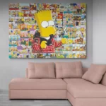 BART-SMOKING-STRAIGHT-CANVAS-4X3