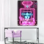 chanel-neon-pink-STRAIGHT-CANVAS-3X4