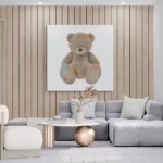 teddy-bear-life-is-gucci-STRAIGHT-CANVAS-1X1