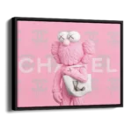 chanel-pink-kaws-STRAIGHT-CANVAS-4X3