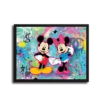 mickey-and-minni-chanel-mona-lisa-STRAIGHT-CANVAS-4X3