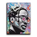 rapper-asap-STRAIGHT-CANVAS-3X4